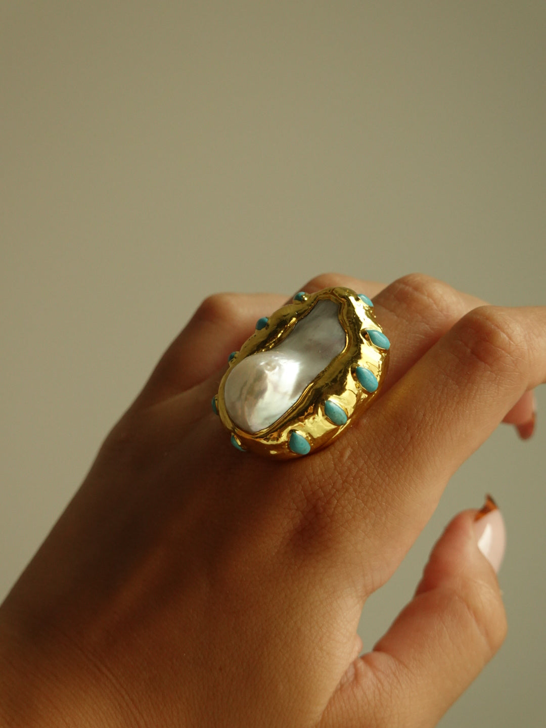 gaia pearl ring