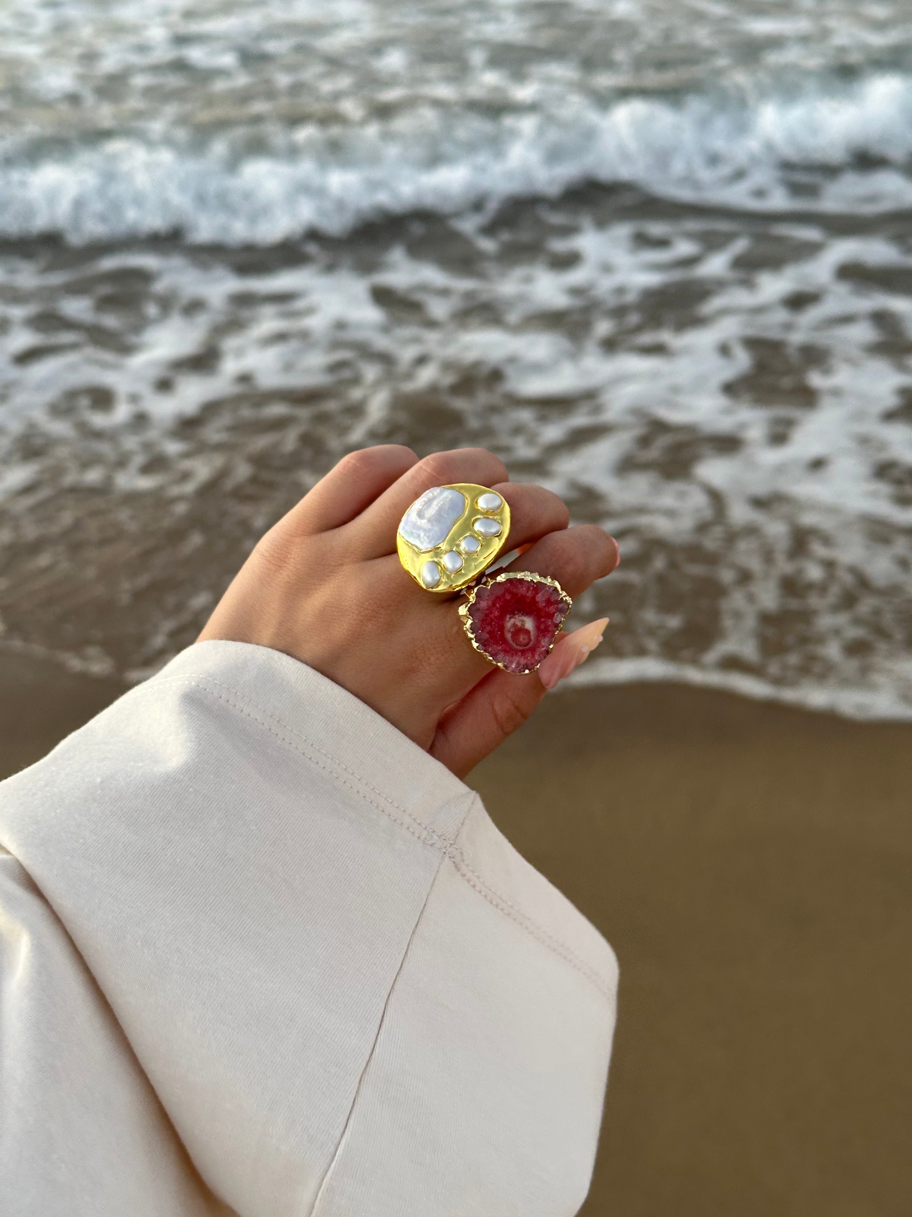 yara ring — pink