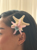 starfish hairclip