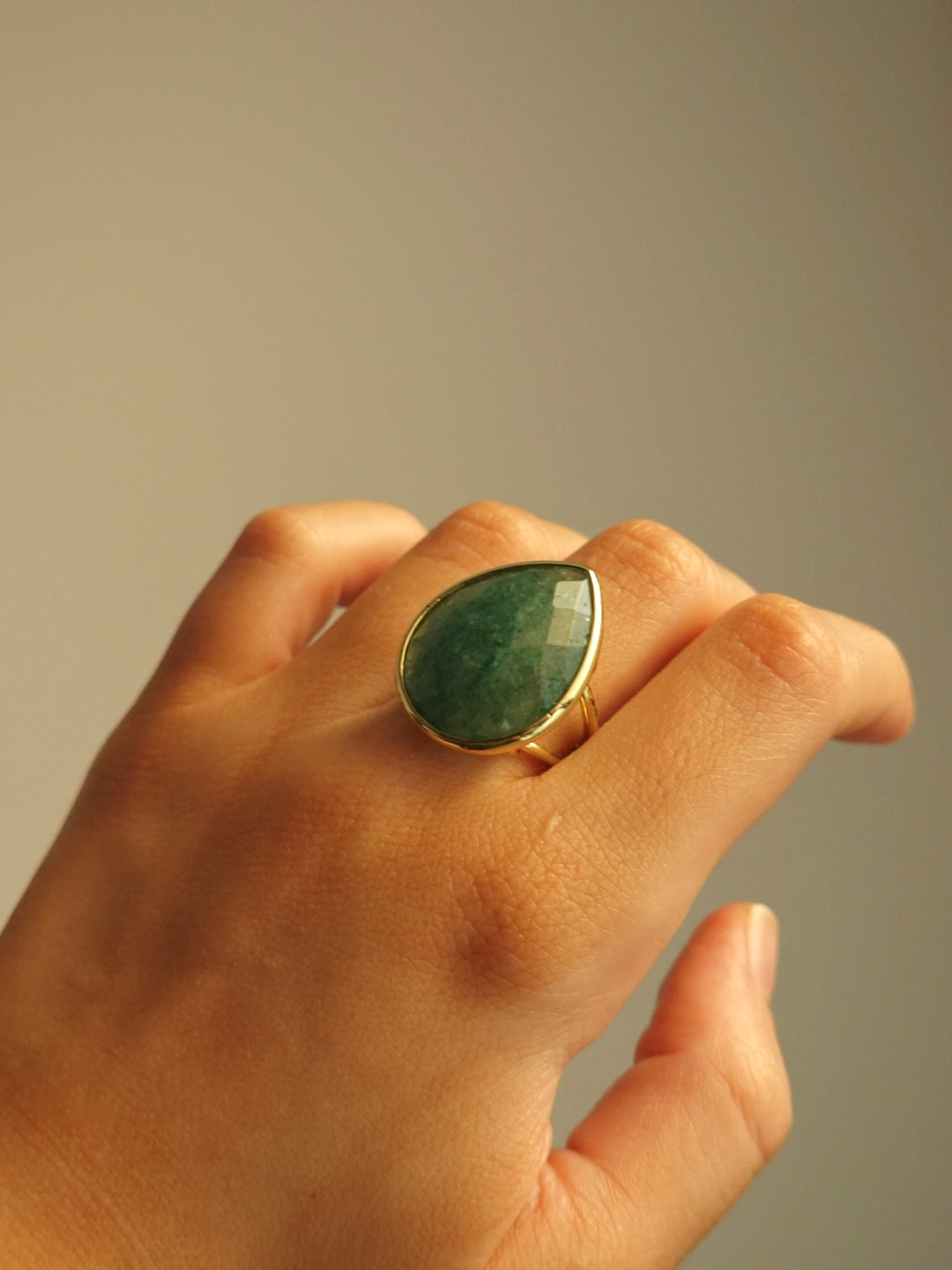 fern ring - green