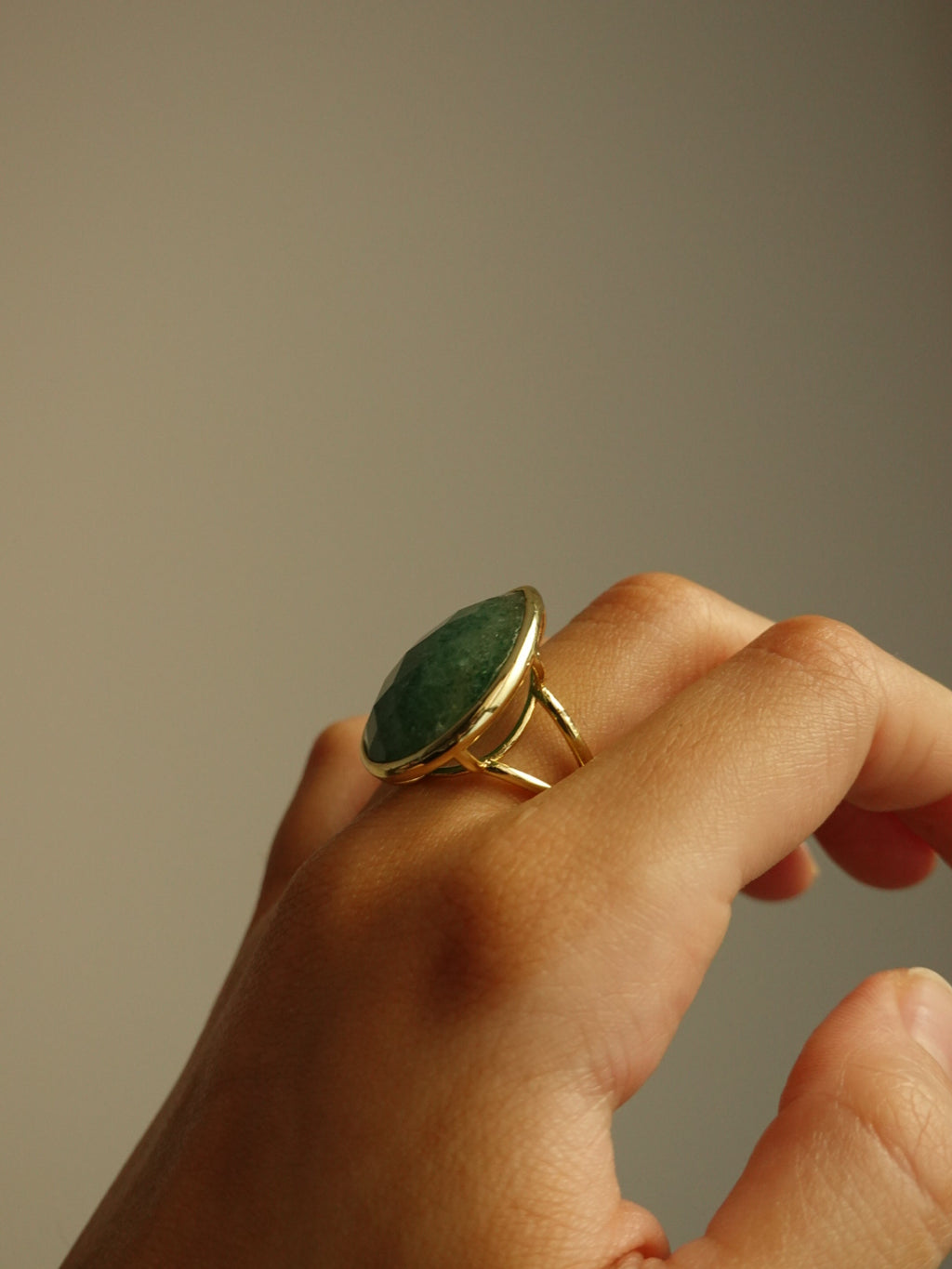 fern ring - green