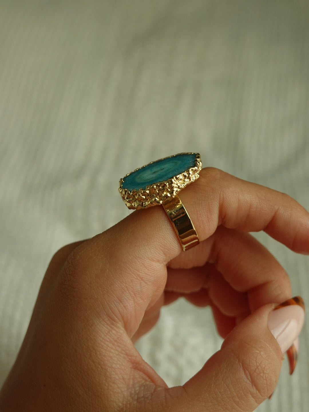 yara ring — blue