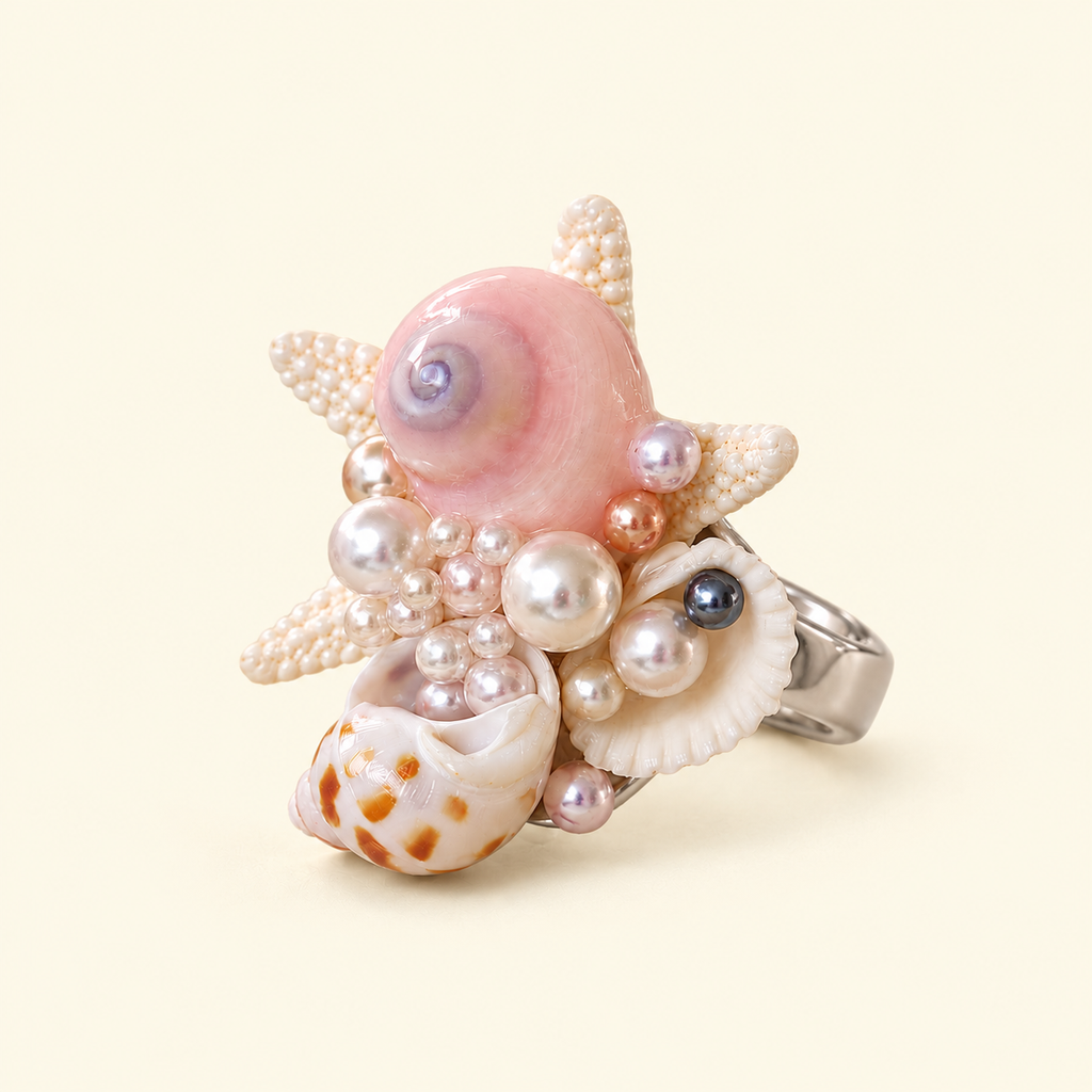 coral ring